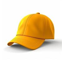 Baseball Cap Mockup on Minimal Background photo