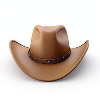 Cowboy Hat mockup on minimal background photo