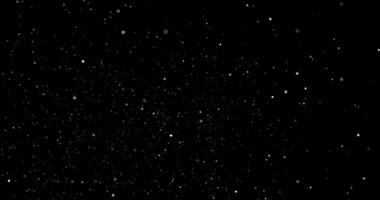 Floating dust particles rising up. Seamless loop animation on transparent background with alpha channel video
