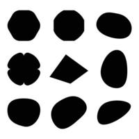 various graphics shape for graphics design vector