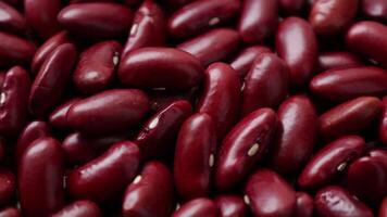 Closeup of red beans background video