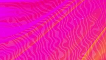 Pink background with wavy lines and white dots. Suitable for fashion, beauty, or abstract designs. Vibrant and dynamic visual. video