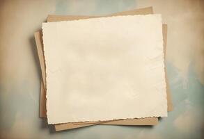 Textured paper background, suitable for writing background, sketch design background, etc photo