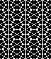 Black and white seamless abstract pattern. Background and backdrop. Grayscale ornamental design. vector