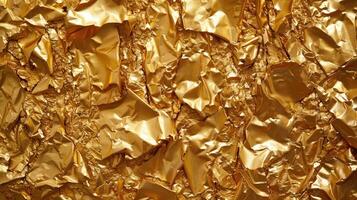 Gold background and texture for design photo