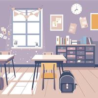 back to school - bag, book and pen vector