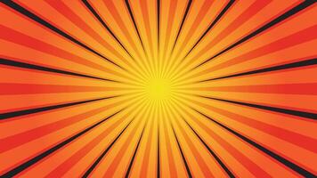 Yellow And Orange Comic Background, Halftone Background, Style Background, Abstract Background vector