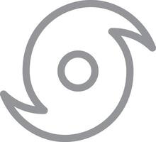 tornado icon on a white background vector