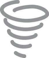 tornado icon weather symbol illustration vector