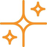 Star in sky icon. weather symbol illustrator. vector