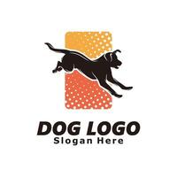 Dog logo design illustration vector