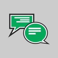 Communication concept with icon design, illustration 10 eps graphic. vector
