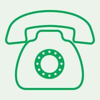 Communication concept with icon design or telephone and speech bubble illustration 10 eps graphic. vector