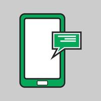 Communication concept with icon design, illustration 10 eps graphic. vector