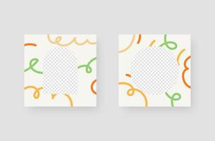 Social media post background. Minimalistic trendy backgrounds for branding, social media post, banner, cover, card. vector
