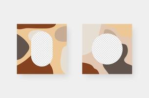 Social media post background. Minimalistic trendy backgrounds for branding, social media post, banner, cover, card. vector