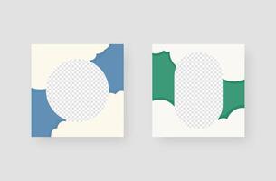 Social media post background. Minimalistic trendy backgrounds for branding, social media post, banner, cover, card. vector