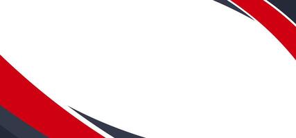 A red and blue striped background with a white background vector