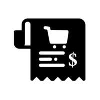 Receive payment design icon in trendy flat style isolated on white background. vector