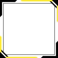 minimalist square banner border frame. Suitable for social media post and web internet ads. Sale promotion announcement background png