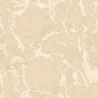 Grunge distress beige wait seamless halftone graphic camouflage. Digital dot military wallpaper. Snake spots camo pattern vector