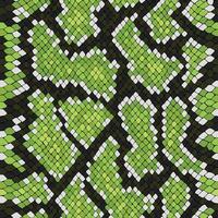 Snake skin, reptile camouflage pattern for fabric design. Animal print, seamless python texture. Abstract leather background vector