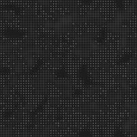 Fashionable digital dark camouflage pattern. Stylish military print for fabric, seamless monochrome background. Urban camo halftone dots black texture. Textile graphics vector