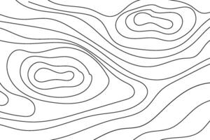 Wood texture material doodle hand drawn line. Tree trunk geometric curve and wave contour. Rings and circles. vector