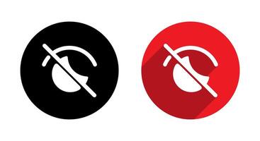 Sensitive content icon with long shadow. Censored contents concept vector