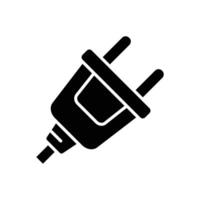 electrical connector icon design template simple and clean vector