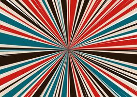 Abstract background with retro style starburst background vector
