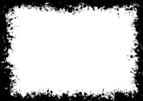 Abstract background with detailed grunge border design vector