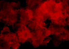 Dark hand painted red watercolour background design vector