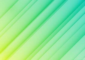 Geometric style yellow and green abstract background vector