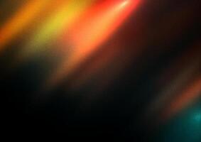 Abstract light leaks background with grainy overlay vector