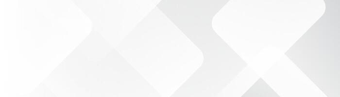 Abstract white 3d banner design background vector