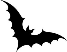 Halloween pattern with scary bats vector