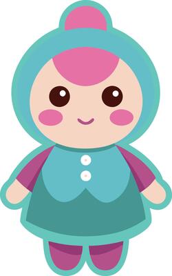 cute doll design
