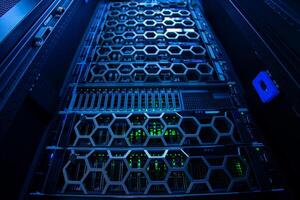 server computer should be high performance, stable, able to serve a large number of users. photo
