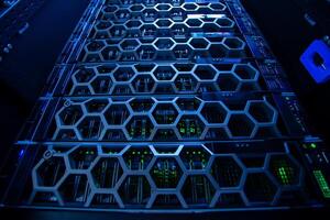 server computer should be high performance, stable, able to serve a large number of users. photo