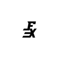 sporty style FX boldand cool concept esport monogram initial letter vector