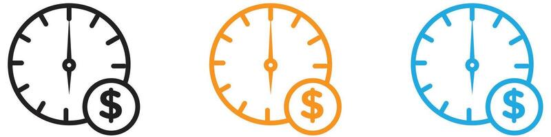 Annuity due logo set collection for web app ui vector