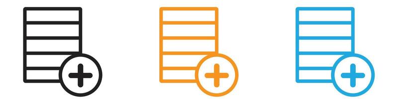 Add new logo set collection for web app ui vector