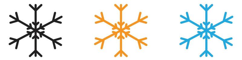 Frost resistant logo set collection for web app ui vector