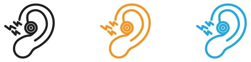 Otitis logo set collection for web app ui vector