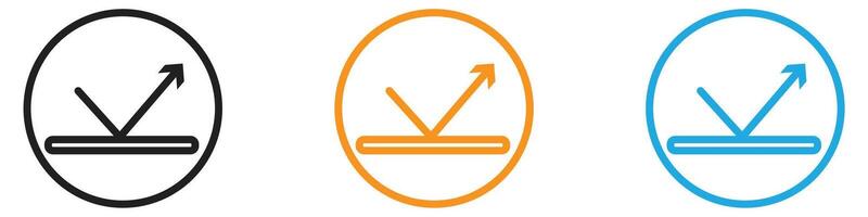 rebound logo set collection for web app ui vector