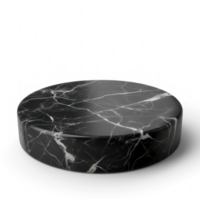 a green plant on a marble pedestal with on transparent background png