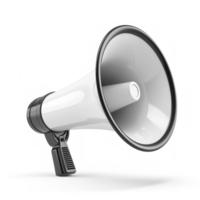 a colorful megaphone on a transparent background png