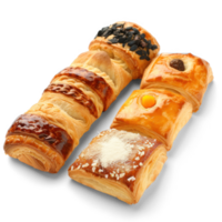 a pie with a lattice pattern on top of on transparent background png