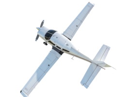 A high-resolution image depicts a flying airplane png